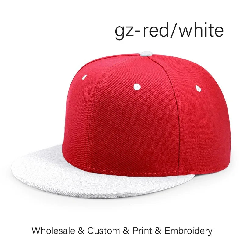 SLECKTON Custom Logo Hats High-quality Hiphop Snapback Caps Letter Embroidery Brand Design Trucker Cap Wholesale Hat Adult