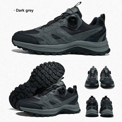 Zapatillas de senderismo para hombre Baasploa: antideslizantes, resistentes al desgaste, para escalada y senderismo al aire libre; con interior de algodón para mayor comodidad; zapatillas deportivas para actividades al aire libre.