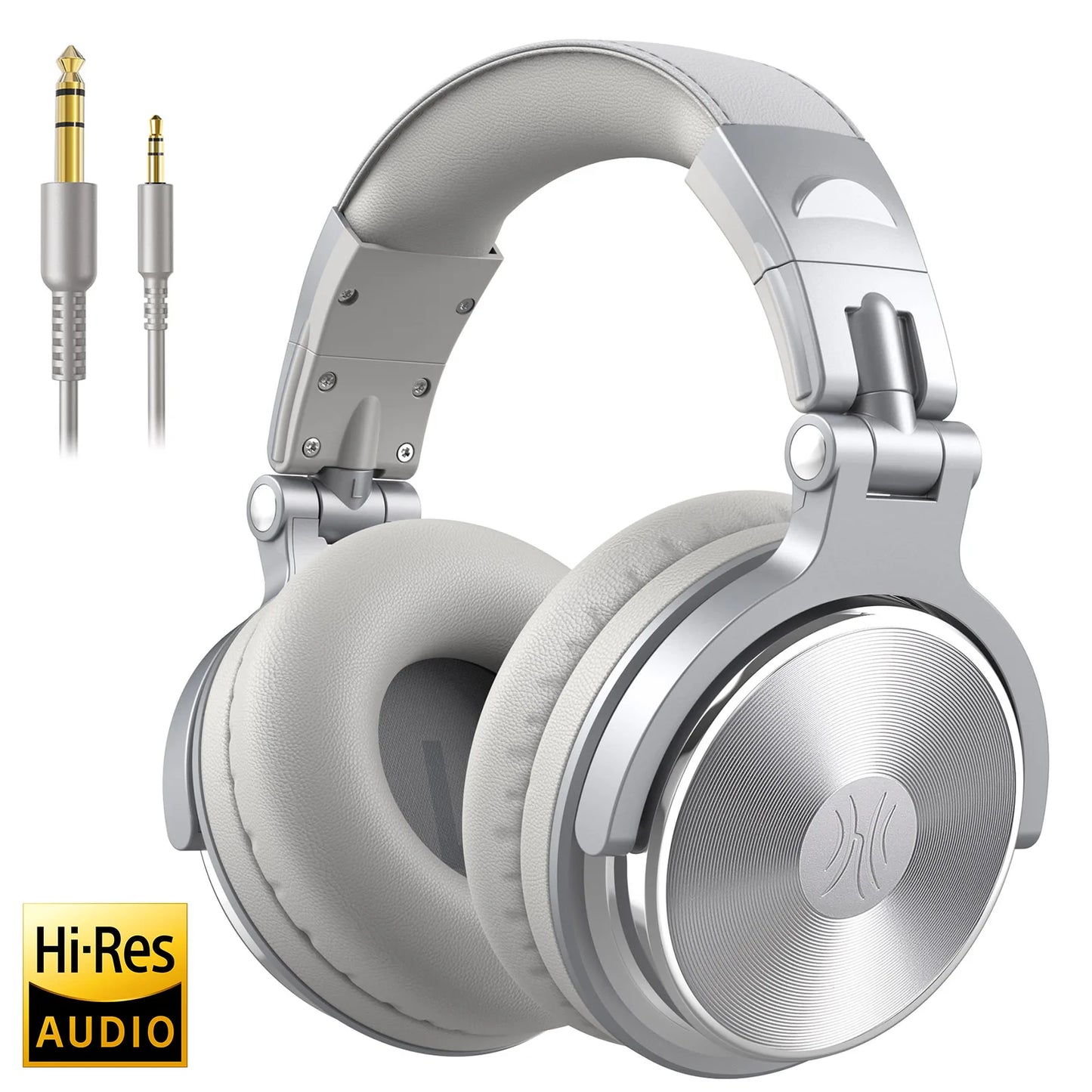 OneOdio Over Ear Headphones HiFi Studio DJ Headphones Wired Gaming Headset with Mic, Professional Monitor Headphones for PC, Phone & Music Production