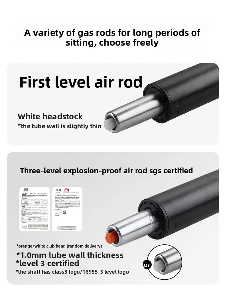 Ergonomic Office Chair Recliner Computer Chair with Adjustable Height, Swivel Gaming Chair, Lumbar Support, Comfortable E-Sports Chair