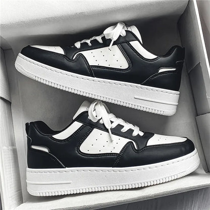 Chaussures pour hommes printemps-été, nouvelles baskets respirantes, chaussures blanches tendance et polyvalentes à semelle épaisse pour hommes, chaussures de sport et décontractées