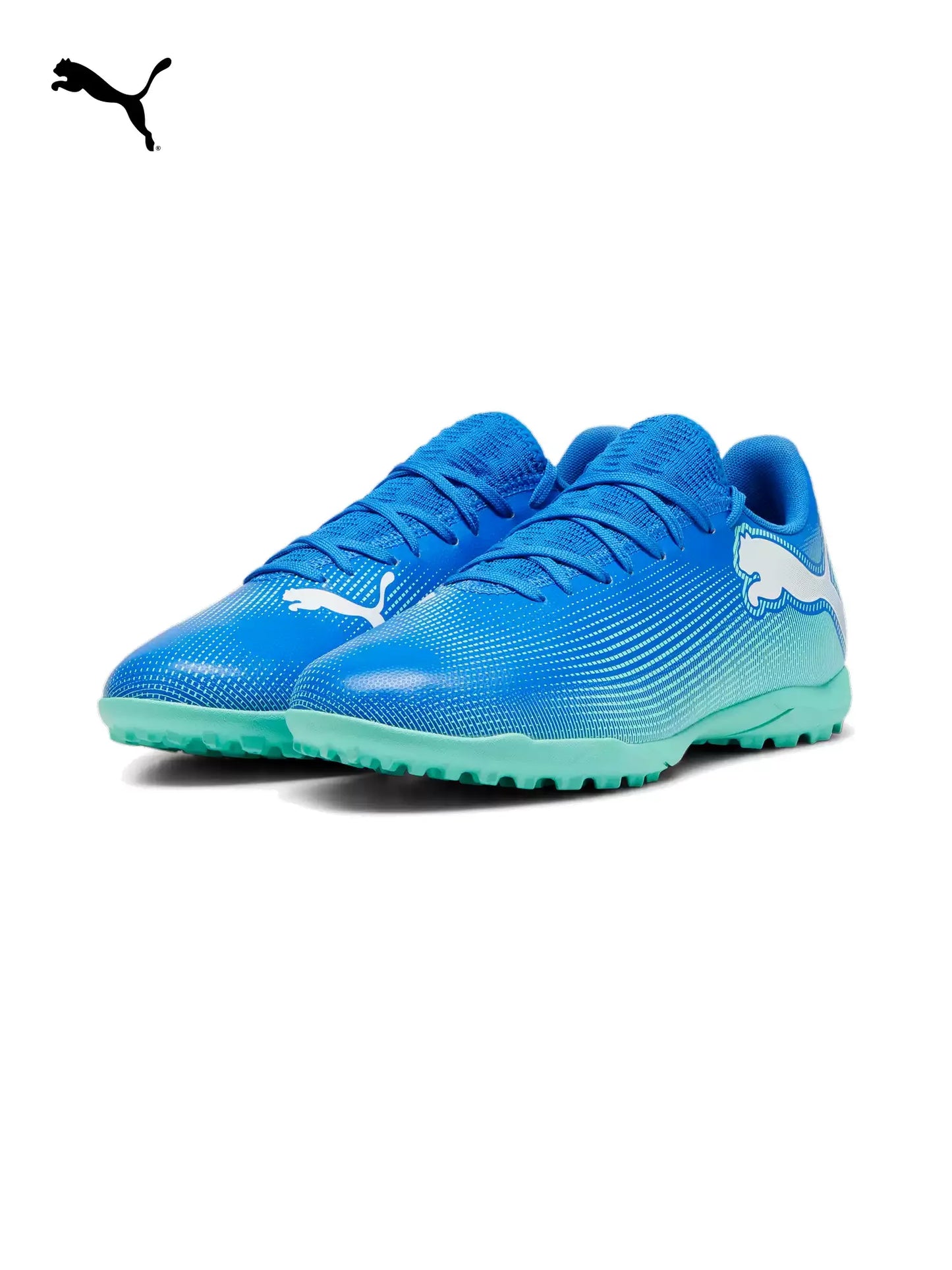 PUMA Mens TT Cleat Soccer Shoes 107943-01 One Piece Tongue Lace Up Football Boots