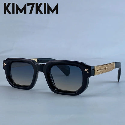 Polarized Square Punk Sunglasses Men 2026 Luxury Brand Classic Rectangle Sunglass UV400 Driving Eyewear Fashion Outdoor Shades