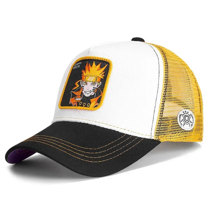Șapcă de baseball Naruto Snapback Uchiha Itachi în stil anime pentru bărbați și femei, șapcă hip-hop, șapcă pentru tată, șapcă ajustabilă din plasă, șapcă de camionagiu