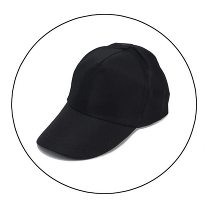 Fashion High Ponytail Kids Boy Hat Sun Hats Baseball Caps Solid Color Travel Caps Sun-proof Wide Brimmed Peaked Caps Hat
