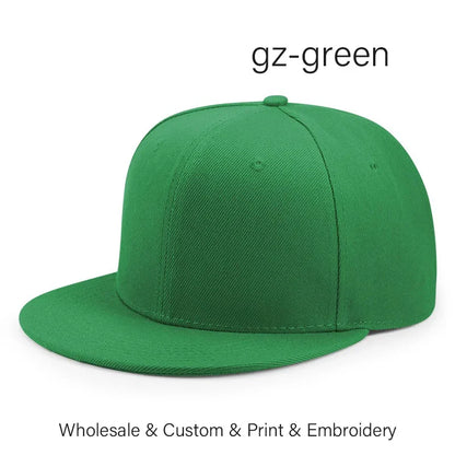 SLECKTON Custom Logo Hats High-quality Hiphop Snapback Caps Letter Embroidery Brand Design Trucker Cap Wholesale Hat Adult