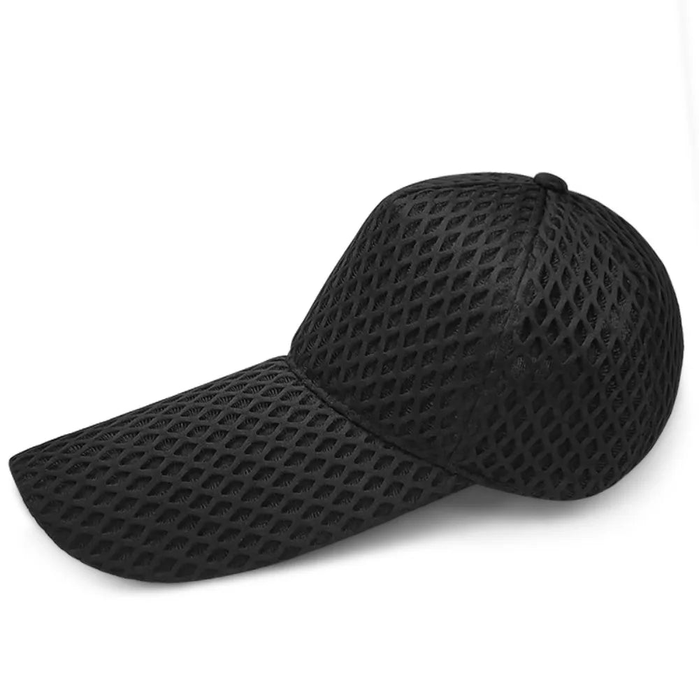 Quality 14cm Long Brim Sun Hat Big Size Large Head Baseball Caps Mesh Sunshade Oversize Trucker Cap Men
