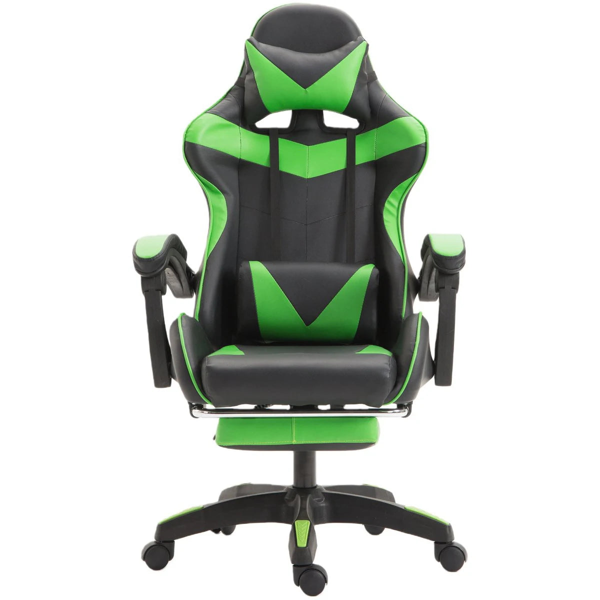 Cadeira gaming Poltrona gaming Cadeira de escritório ajustável em altura com função reclinável ajustável, orelhas de gato e almofadas