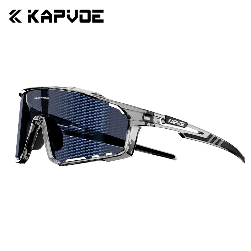 Kapvoe Fashion Sunglasses for Men Cool Cycling Glasses MTB Riding Skating  UV400 Fishing Goggles Man Woman Bike Bicycle Eyewear