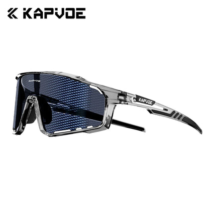 Kapvoe Fashion Sunglasses for Men Cool Cycling Glasses MTB Riding Skating  UV400 Fishing Goggles Man Woman Bike Bicycle Eyewear