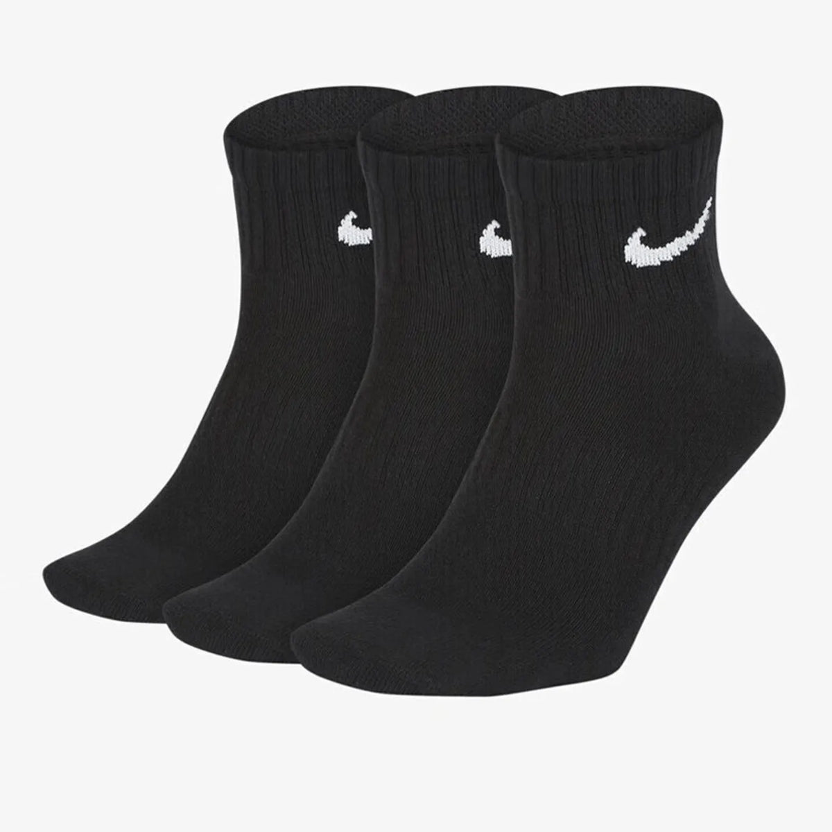 Skarpety Nike Skarpety koszykarskie Nike z podgrubioną stopą Długie skarpety sportowe z technologią Dri-FIT zapewniającą oddychalność, zestaw 3 par SX7667-100