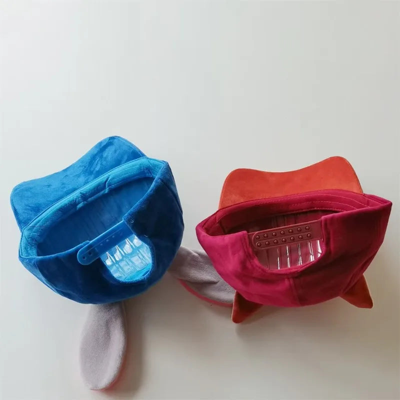 New Hot Cartoon Maniac Zootopia 2 Judith Nick Cute Cartoon Baseball Hat Duck Tongue Hat Leisure Travel Sunshade Photo Hat Gift