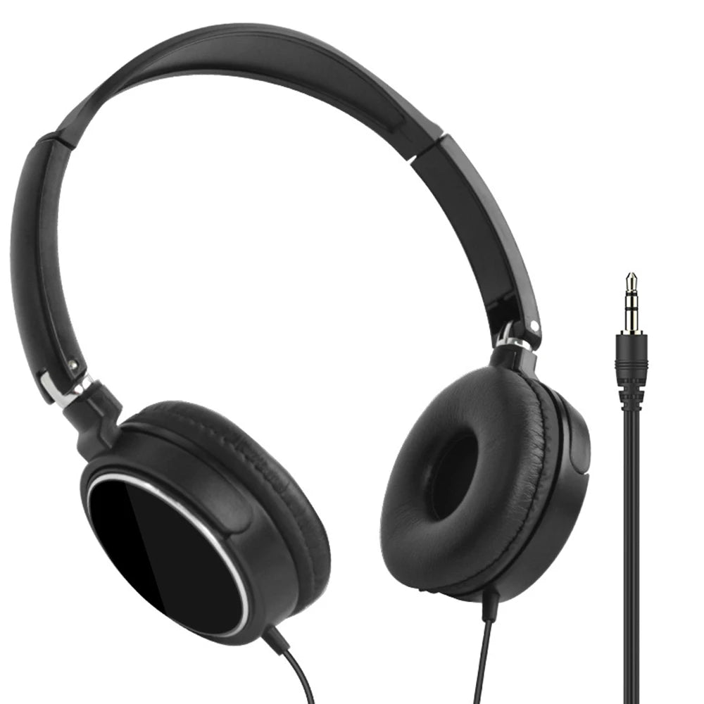 Écouteurs filaires 3.5mm/type-c, suppression du bruit, casque d'écoute sur l'oreille, écouteurs stéréo flexibles et réglables pour PC MP3 Mobile