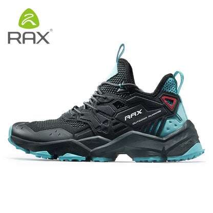 RAX hardloopschoenen voor mannen en vrouwen, outdoorsportschoenen, ademende, lichtgewicht sneakers, bovenwerk van Air Mesh, antislip buitenzool van natuurlijk rubber