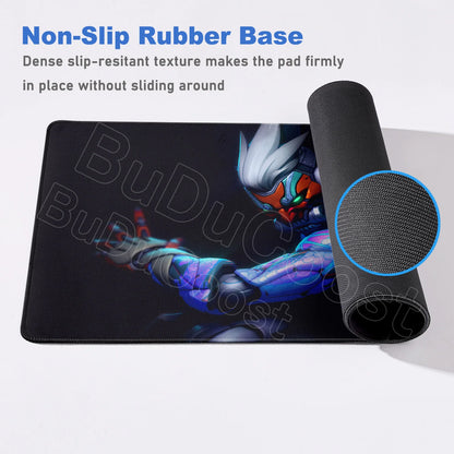 Produit gaming premium Fraquane, nouvelle génération, équipement gamer Large XXL DIY Cool Overwatch Mouse Pad Keyboard Table Gaming Accessories Non-Slip Rubber Edge locking spped Laptop Rug desk Mat.