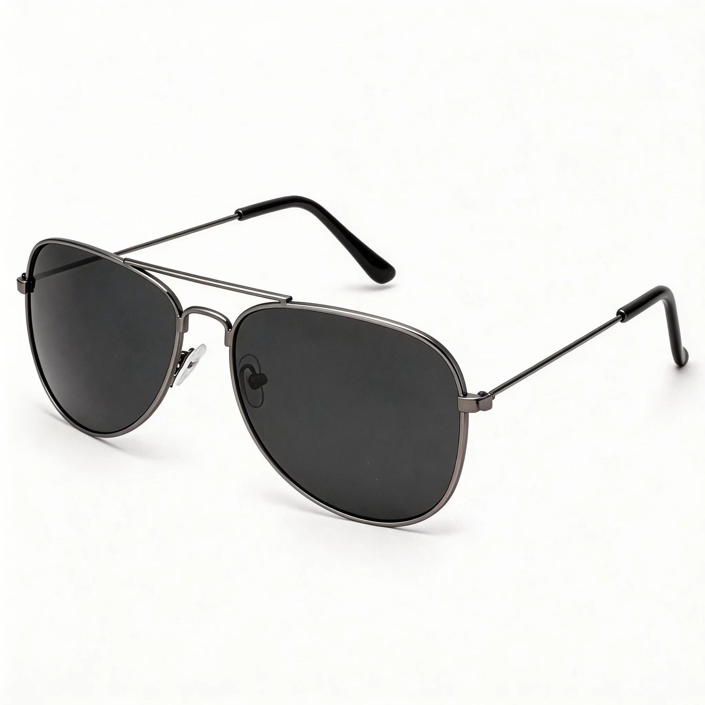 2 PCS Classic Aviator Sunglasses Gold Metal Frame UV100 Protection Trendy Eyewear For Men Women Daily Driving Outdoor Activities