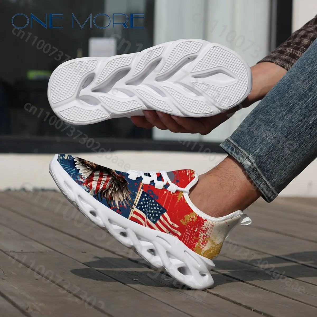 Americké 250 k 250. výročí Dne nezávislosti – chlapecké a dívčí volnočasové boty s personalizovaným exkluzivním designem americké vlajky – stylové sportovní boty pro děti – skladem
