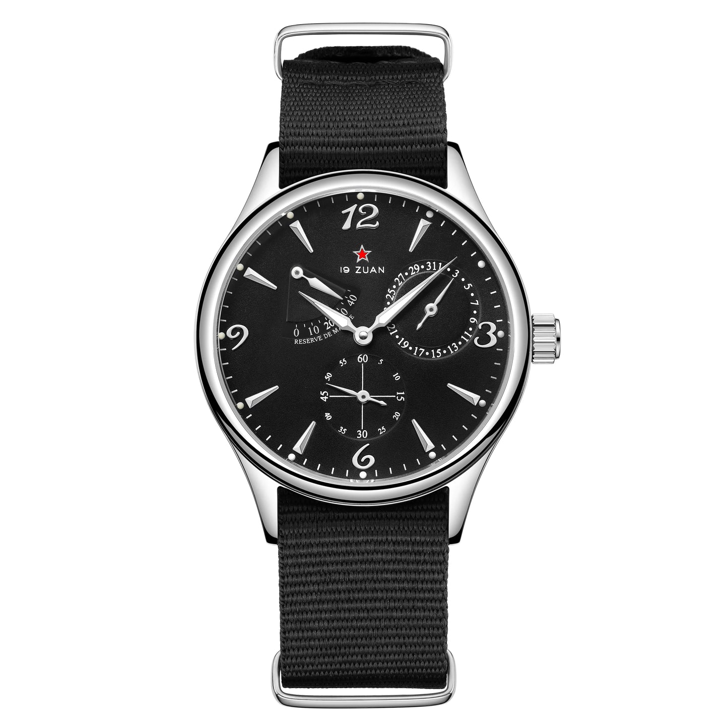 1963 Pilot Watch of Men 40mm Automatic Mechanial Wristwatches Original ST1780 Movement Sapphire Crystal Waterpoorf Retro Clock