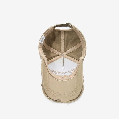 Nuovo cappellino da baseball da uomo in cotone lavato, stile retrò, per tutte le stagioni, cappello sportivo da outdoor da uomo, accessorio maschile