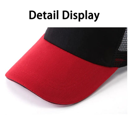 Customized baseball cap with printed logo contrasting duck tongue cap unisex personalized embroidered logo team culture hat