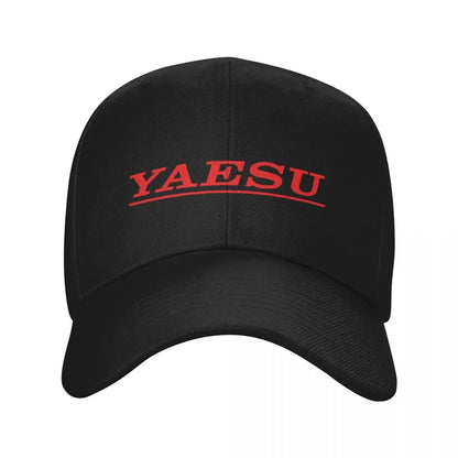 Yaesu 2024 Fashion Baseball Men Polyester Hats Adjustable Hat Universal Casual Cap Truck driver Hat