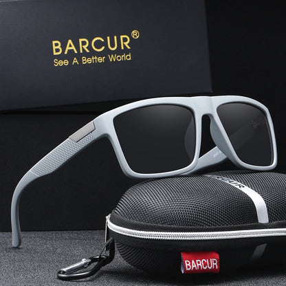 BARCUR Simple And Comfortable Business Style Sunglasses For Daily Travel, Uv Protection Brand Packaging