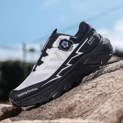 Herren-Sneaker Casual Outdoor rutschfest stoßdämpfend vielseitig Offroad-Wanderschuhe bequeme Laufschuhe für Herren mit weicher Sohle