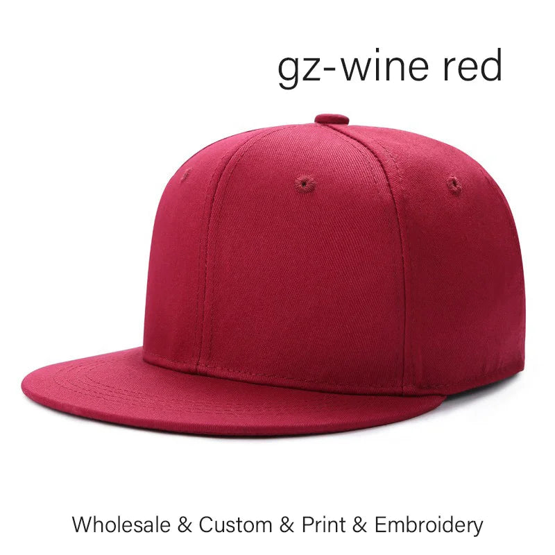 SLECKTON Custom Logo Hats High-quality Hiphop Snapback Caps Letter Embroidery Brand Design Trucker Cap Wholesale Hat Adult