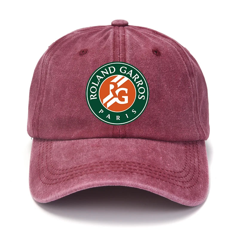 PARIS 100% Cotton Baseball Caps Vintage Distressed Cotton Snapback Hat Unisex Golf Adjustable Fit Caps Hat Fashion Keep Warm