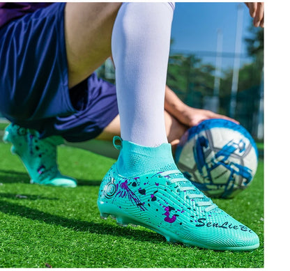 Crampons de Football de haute qualité pour hommes chaussures de Football société garçons bottes de Football enfants chaussures de Football baskets bottes de Football unisexes