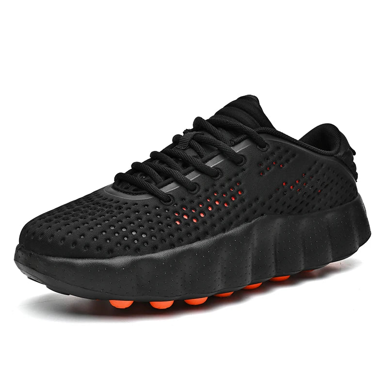 Brand Men Casual Shoes Thick Sole Soft Fashion Sneakers Summer Breathable Male Walking Shoes Zapatillas Hombre 88217 Mens Shoes