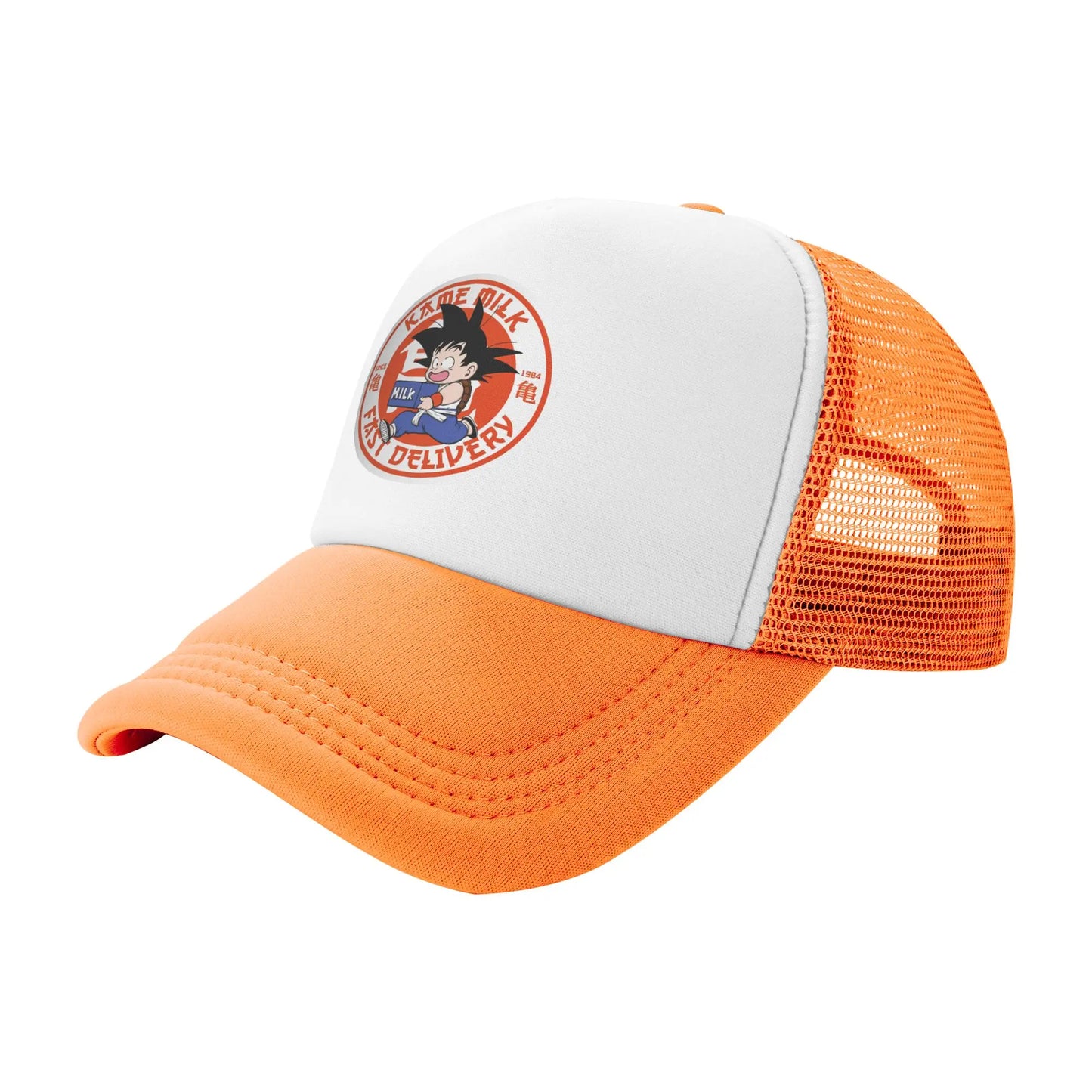 Dragon Ball Z Vegeta Mesh Baseball Caps Men Women Popular Trucker Hat  Hat Adjustable Polyester Trucker Cap Summer Trucker Hats