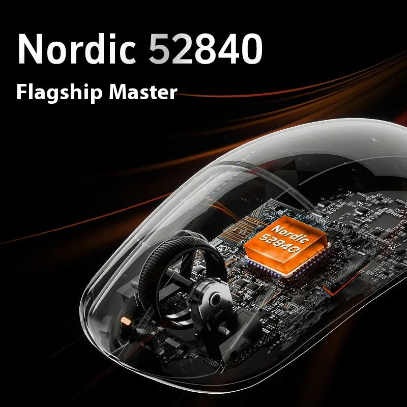 ATK A9 Plus Gaming-Maus kabellos A9/A9 SE/A9 Pro Tri-Mode 8K Gaming-Maus leicht A9 Ultimate E-Sports PC-Geschenk individuell angepasst