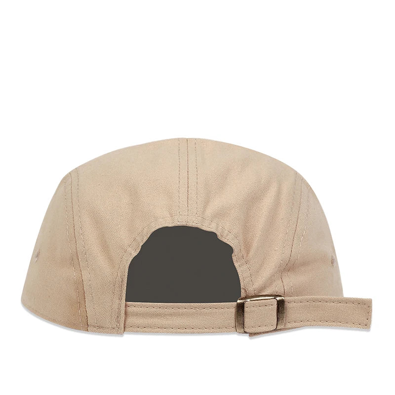 ON THE MOMENT Katoenen 5-panel baseballpet Snapback-petten Bone Gorras Hombre Originales Hip Hop-petten voor mannen en vrouwen, verstelbaar