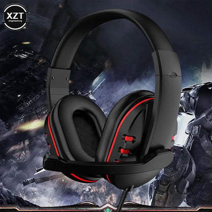 Wired Gaming Headset with Microphone Noise Cancelling Headphones for PC PS5 PS4 Xbox Nintendo Switch