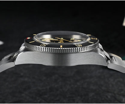 San Martin New 37mm BB54 Vintage Diver Watch ST2130 Automatic Mechanical Men Wristwatch Sapphire Luminous Waterproof 200m SN0138