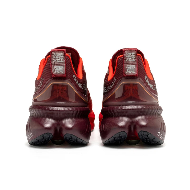 ONEMIX Nouvelles chaussures de course à amorti pour hommes, adaptées aux coureurs intensifs, à lacets, sportives, pour femmes, antidérapantes, d'extérieur, athlétiques, baskets pour hommes