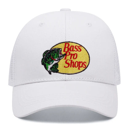 bass football baseball caps Men and women outdoor casual hip-hop Summer sunshade breathable mesh cap