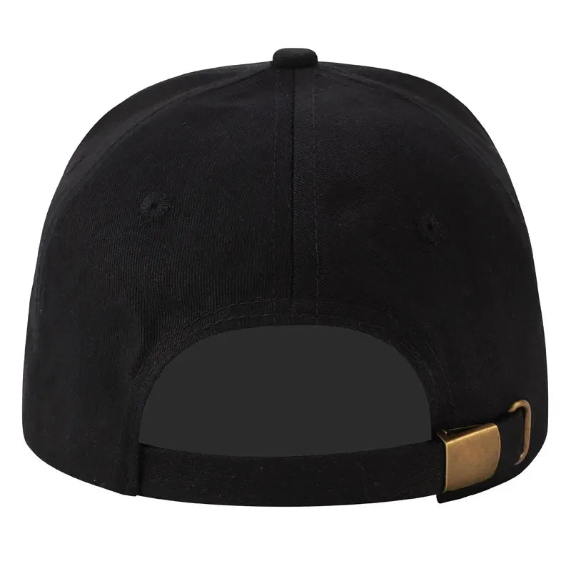 Czapka baseballowa „Wheat Stitch” – -6-Panel bawełniana czapka przeciwsłoneczna z mosiężną klamrą, regulowana, modna czapka typu snapback na świeżym powietrzu, unisexowa czapka z daszkiem