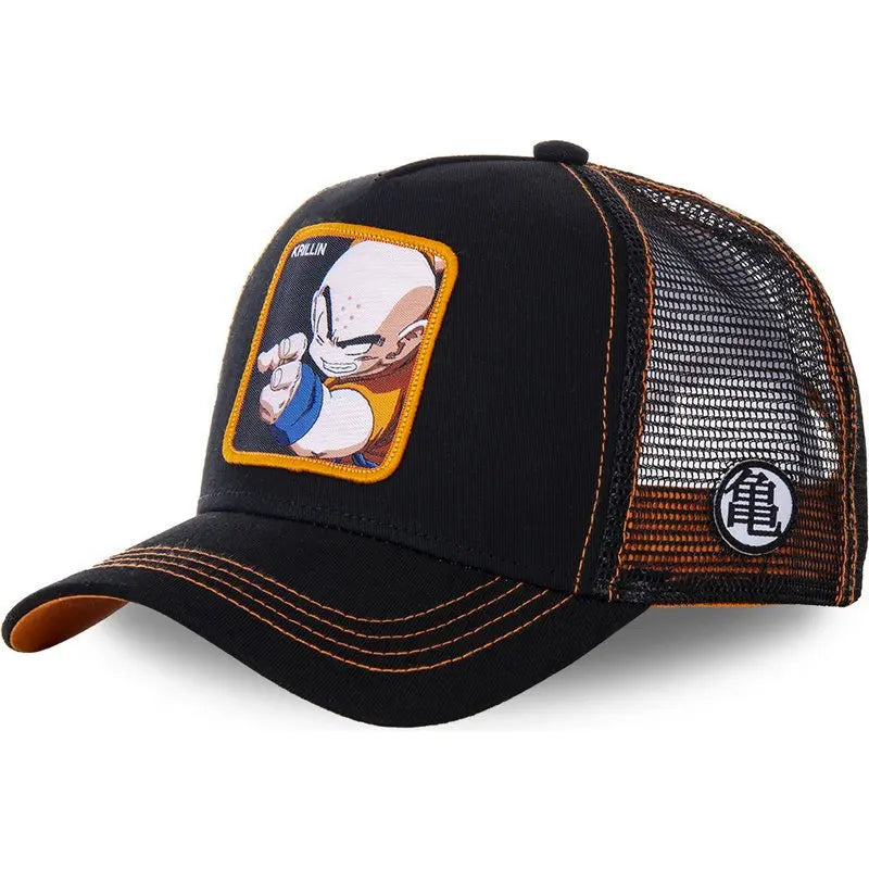 High Quality Dragon Ball Z Styles Anime Son Goku Cotton New Baseball Cap Men Women Hip Hop Dad Adjustable Mesh Hat Trucker Hat