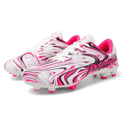 Nouvelles chaussures de football pour hommes et enfants, crampons ultralégers antidérapants pour terrain en gazon, chaussures de football professionnelles pour adultes, chaussures d'entraînement pour garçons, livraison di