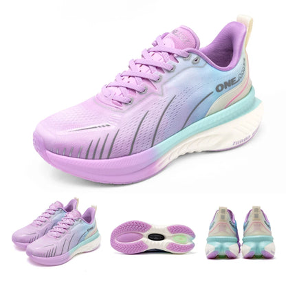 ONEMIX blanc chaussures de course sur route pour hommes coussin d'air chaussures de Sport en plein Air hommes formateurs été chaussures de Jogging chaussures pour femmes