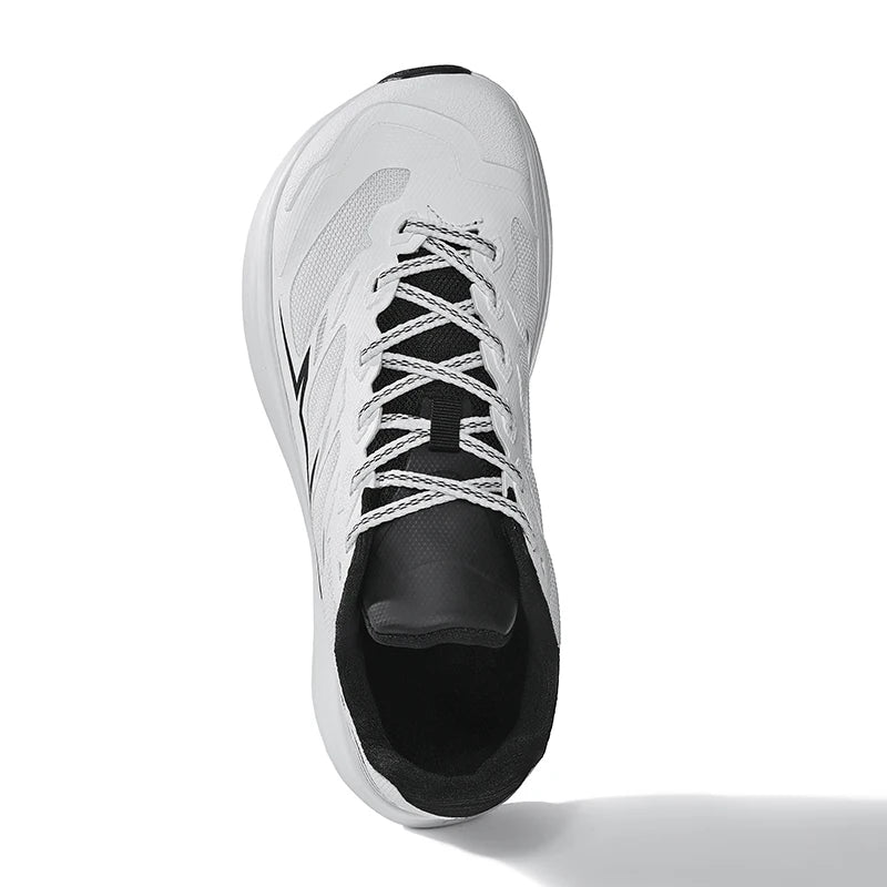 Wide Toe Men Running Sneakers, Minimalist Barefoot Shoes, Lightweight Breathable Zero Sole Outdoor Casual Walking Sport Shoes