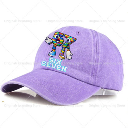Steal A Brainrot 67 Dětská baseballová čepice Pánská Dámská sluneční čepice Nová čepice pro dospělé Outdoor Sport Sluneční čepice Retro pokrývka hlavy Dárek Horké prodeje