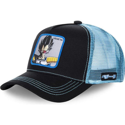 High Quality Dragon Ball Z Styles Anime Son Goku Cotton New Baseball Cap Men Women Hip Hop Dad Adjustable Mesh Hat Trucker Hat
