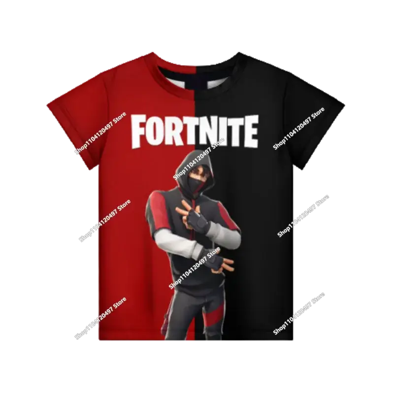 Lastenvaatteet syksyinen collegepaita T-paita huppari uusi Fortnite lasten rento asu mukavat streetwear-vaatteet