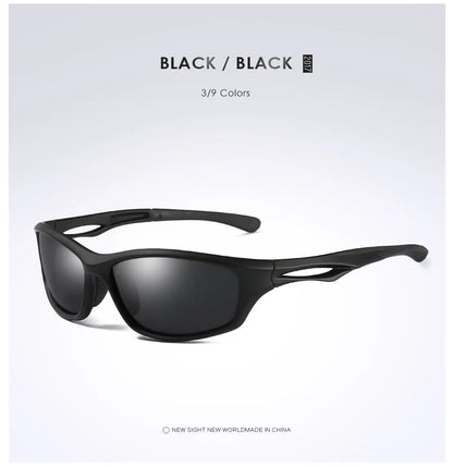 VCKA Polarized Myopia Sunglasses TR90 Men Women Classic Sport Driving Glasses Male Colorful Lenses Customized Prescription UV400