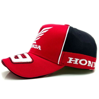 Hot Sale HONDA 93 Baseball Cap Sun Hat Outdoor Summer Sports Hat Embroidered Men Women Baseball Cap for Honda Civic Accord