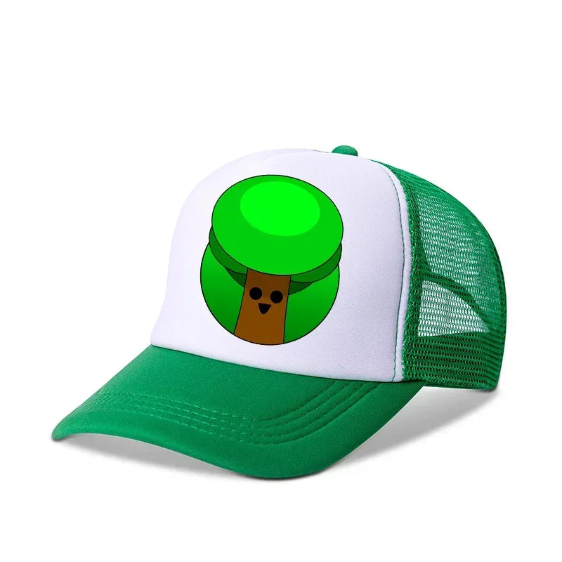 Sprunkis Baseball Caps Boys Casuals Hats Game Figure Printed Women Man Sports Sun Hat Adjustable Peaked Cap Bonnets Girls Gifts