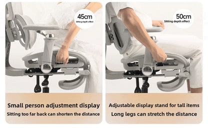 S950 Ergonomic Office Chair Adjustable Computer Chair, Gaming Chair with Lumbar Support, Comfortable Study Chair for Home Office & Work